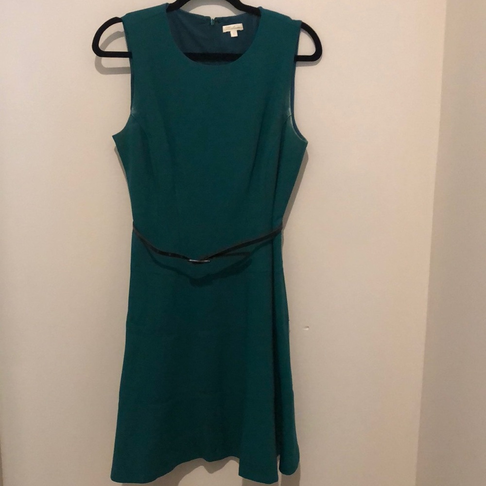 Shoshanna Fit and Flare Dress w/ Belt